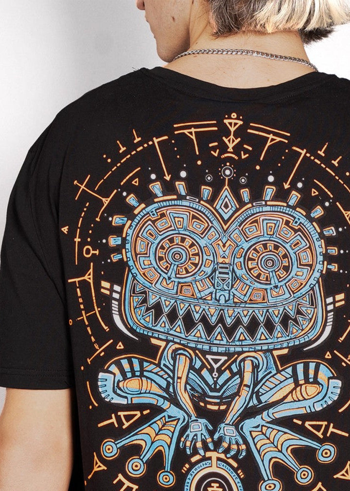 PSYCHOTOAD  T-Shirt In Black