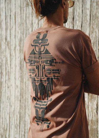 RAAKSHAS Over sized T-Shirt In Moka