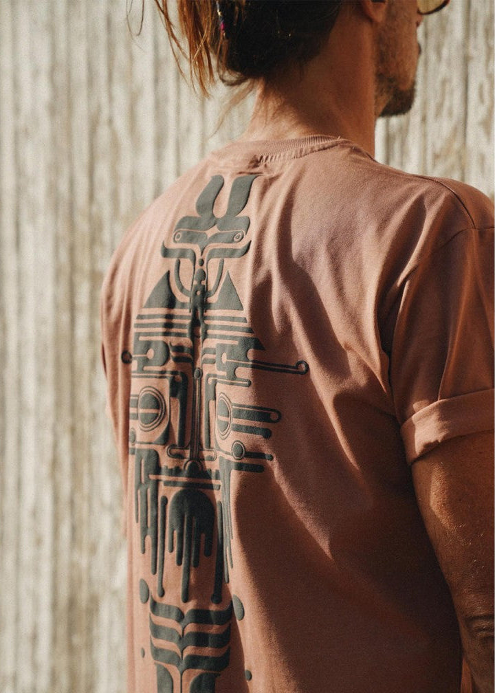 RAAKSHAS Over sized T-Shirt In Moka