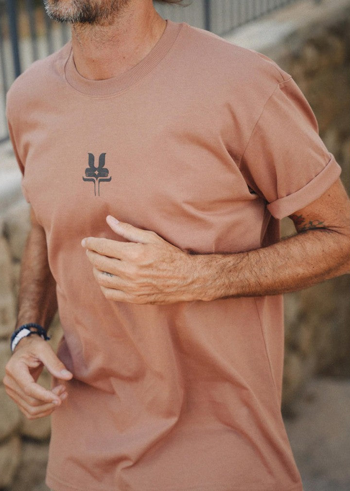 RAAKSHAS Over sized T-Shirt In Moka