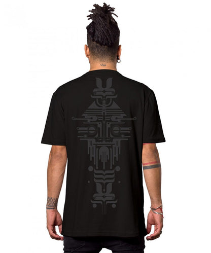 Raakshas Oversized T-Shirt In Black