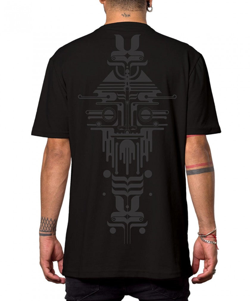 Raakshas Oversized T-Shirt In Black