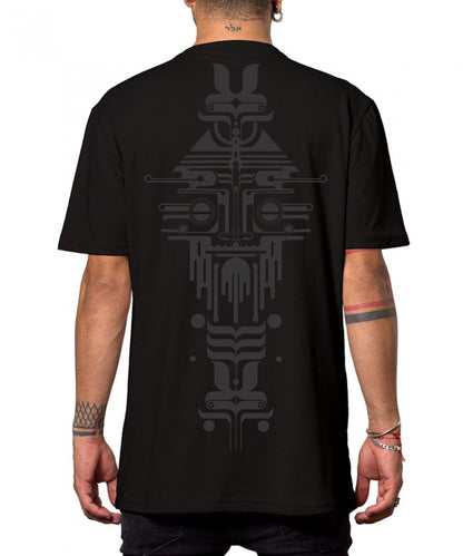 Raakshas Oversized T-Shirt In Black