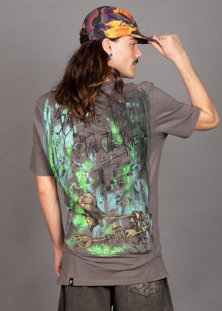 BUY THE TICKET T-Shirt In Steel