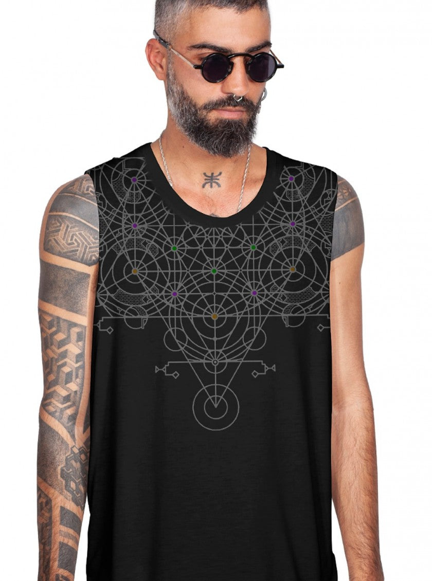 SHII Tank Top In Black