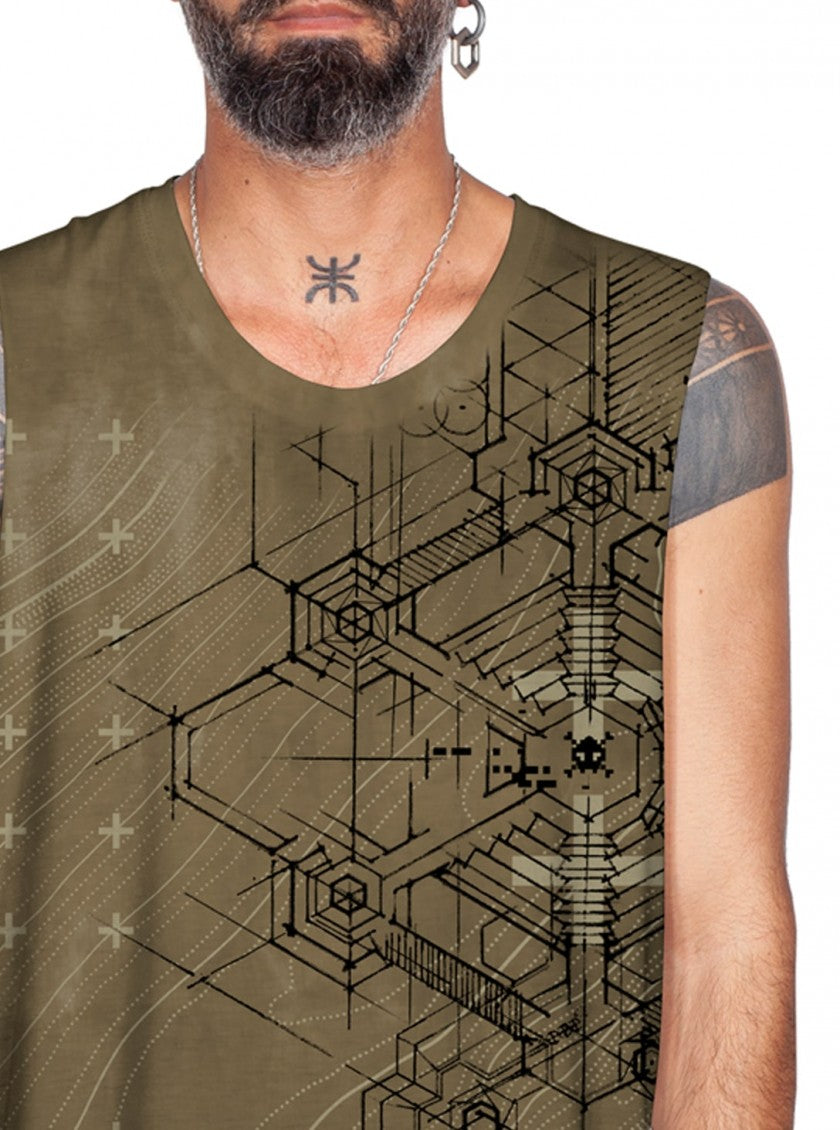 RYOMA Tank - Olive
