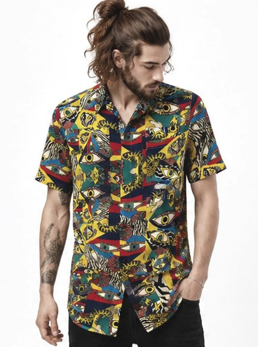 ALL EYES ON ME Button Up Shirt