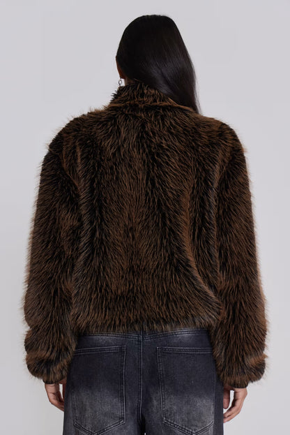 MENDOZA Unisex Faux Fur Jacket