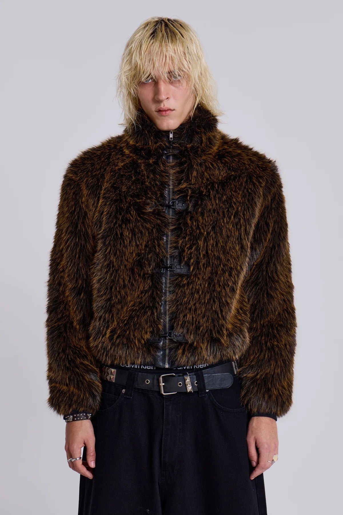 MENDOZA Unisex Faux Fur Jacket