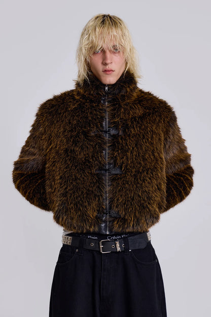 MENDOZA Unisex Faux Fur Jacket