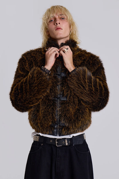 MENDOZA Unisex Faux Fur Jacket