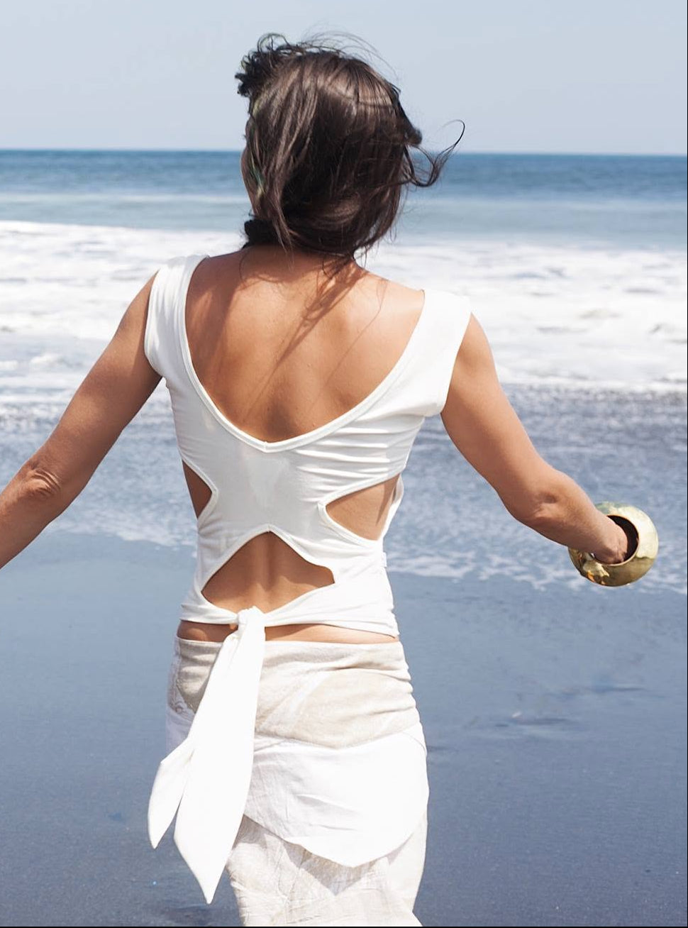 BURMESE Top In Off-White