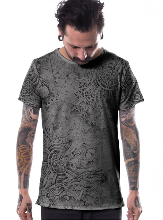 OVERTONES T-Shirt In Grey