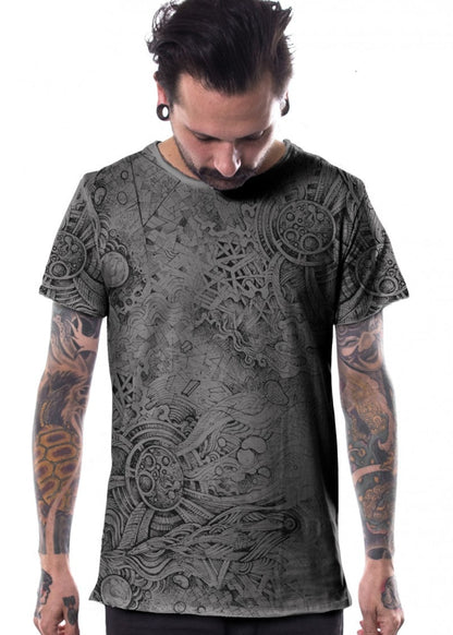 OVERTONES T-Shirt In Grey
