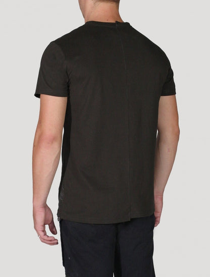 CRYSTAL SKULL  T-Shirt In Black