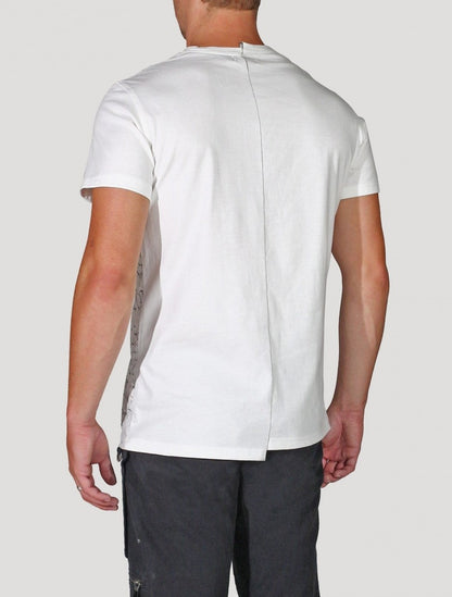 CRYSTAL SKULL T-Shirt In White