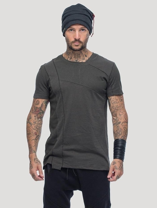 SHADE T-Shirt In Olive Noir