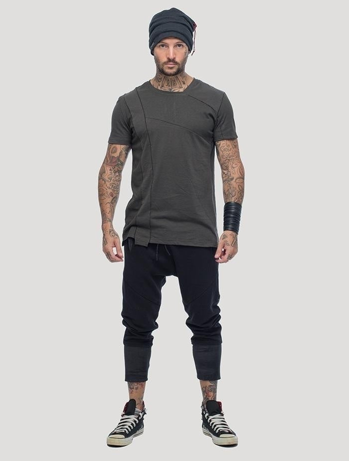 SHADE T-Shirt In Olive Noir