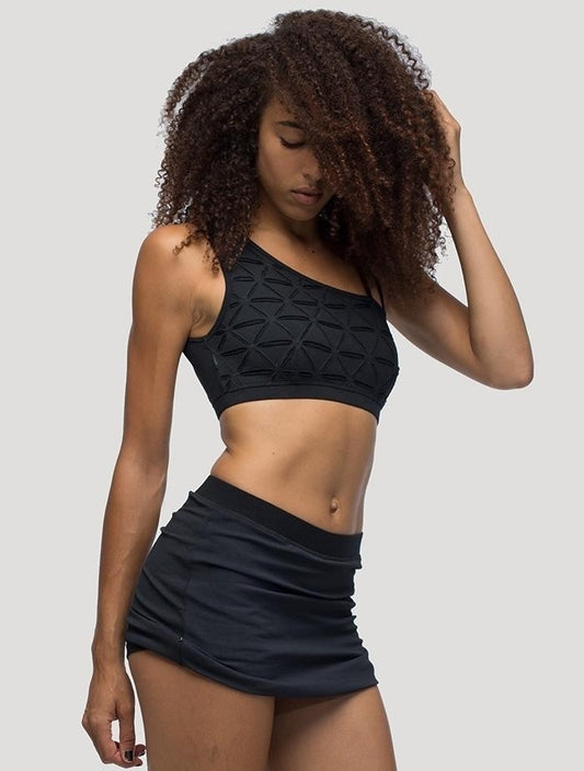 TANGLED Bra Top In Black