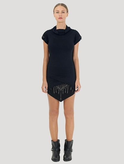 BILLY Short Sleeve Top In Black
