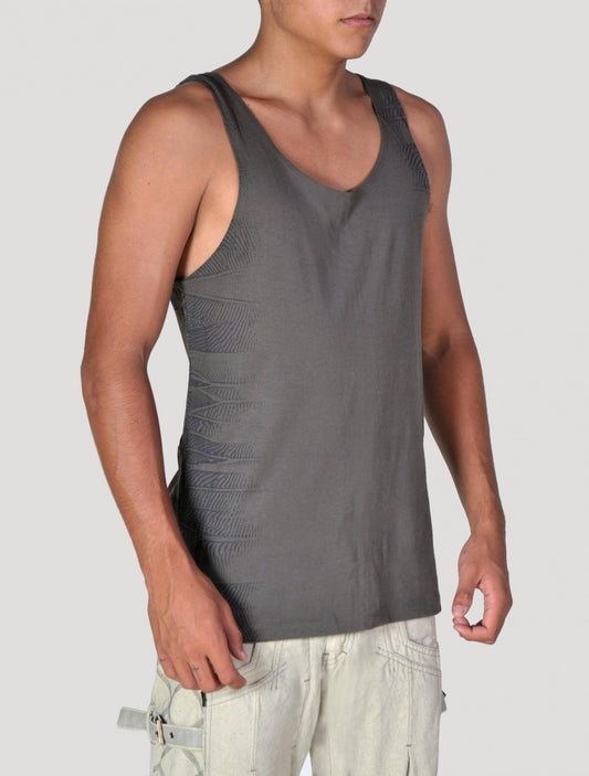 TALLI Sleeveless Tee In Olive