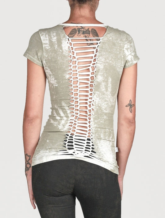 SOMA BRAIDED Top In Off-White
