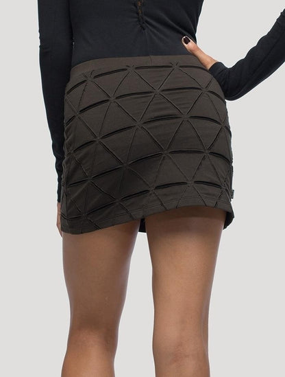 TANGLED Mini Skirt In Olive