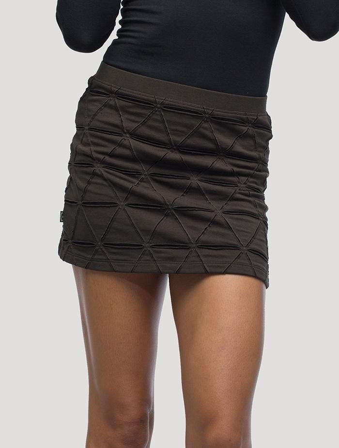 TANGLED Mini Skirt In Olive