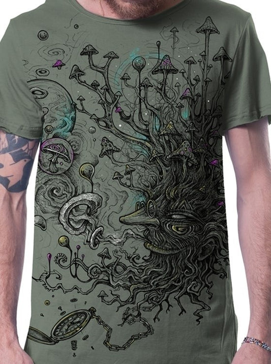 SHROOMBEARD T-Shirt In Green