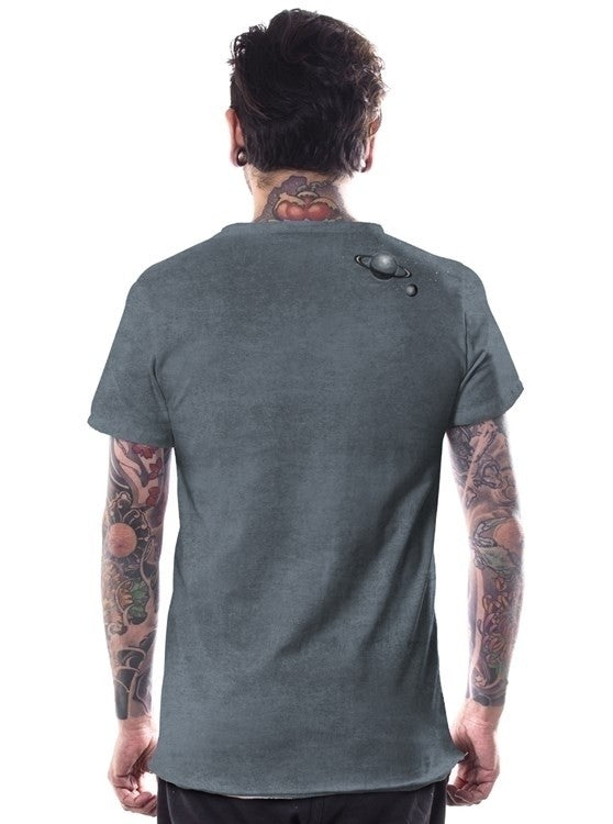 SABOOSH T-Shirt In Grey Wash