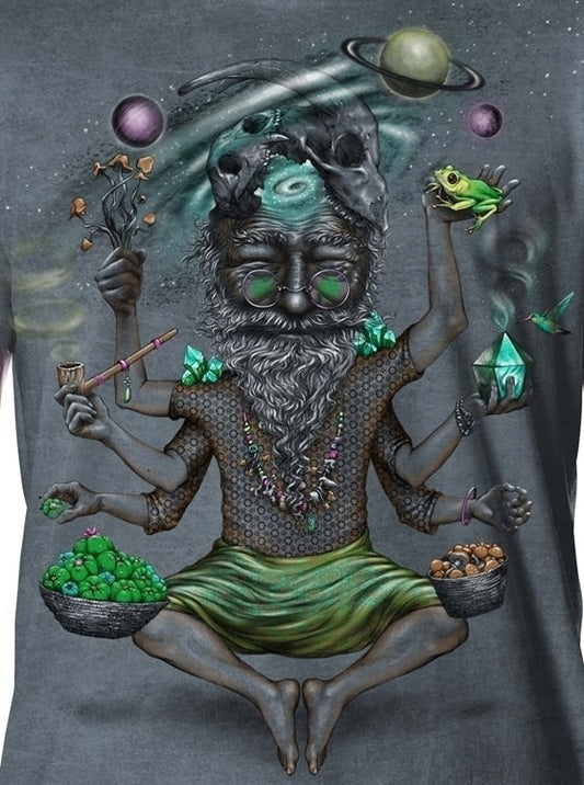 SABOOSH T-Shirt In Grey Wash