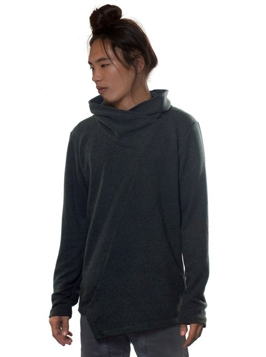 OBI TWO Sleeve Hooded Black