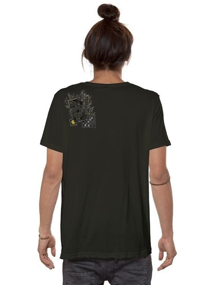 AMBIRIDE T-Shirt In Dark Khaki