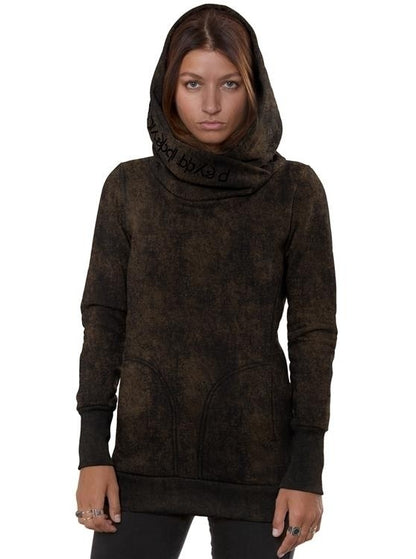 LOVELY REAPER Hood Sweat In Black Rust