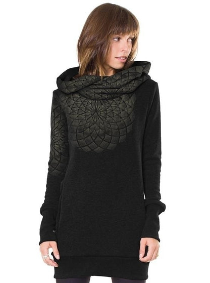 LOTUS Hood Sweat In Black