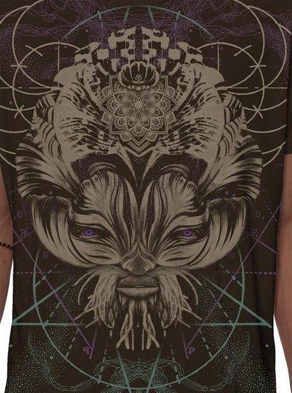 CATSTER T-Shirt In Dark Brown