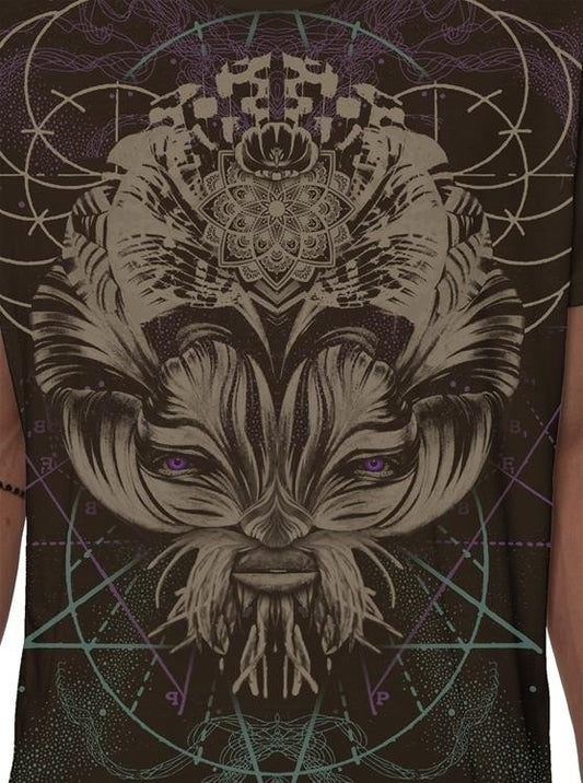 CATSTER T-Shirt In Dark Brown