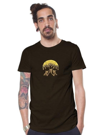 MANA T-Shirt In Dark Brown