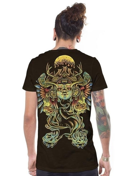 MANA T-Shirt In Dark Brown