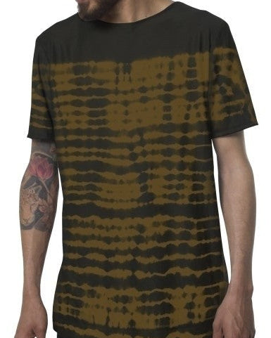 TIE DIE T-Shirt In Musterd