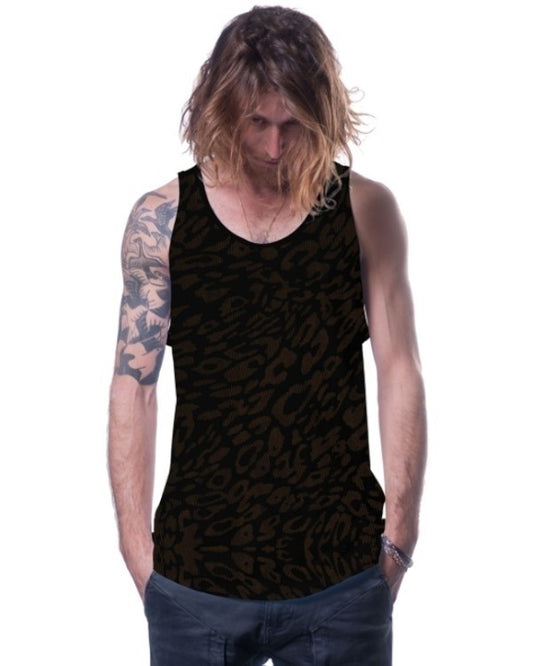 CAMO Tank Top In Black