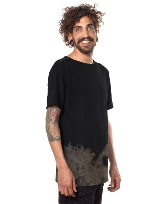 BLEACH 463 T-Shirt In Black Wash