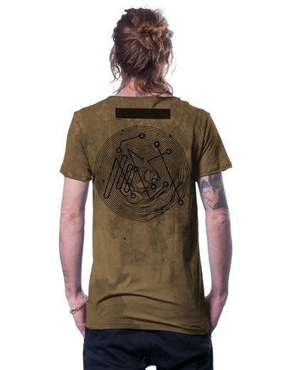 SERBERUS OCEAN  T-Shirt In Moka