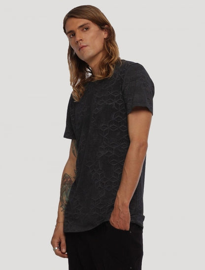 F.O.L FLOWER OF LIFE T-Shirt In Black