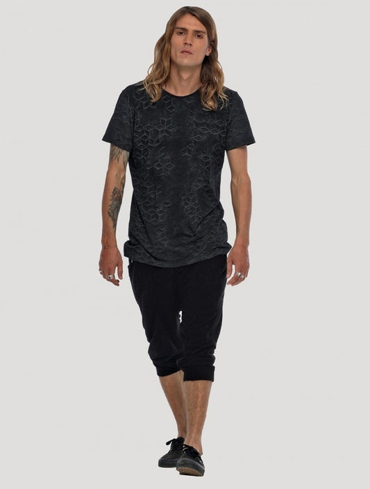 F.O.L FLOWER OF LIFE T-Shirt In Black