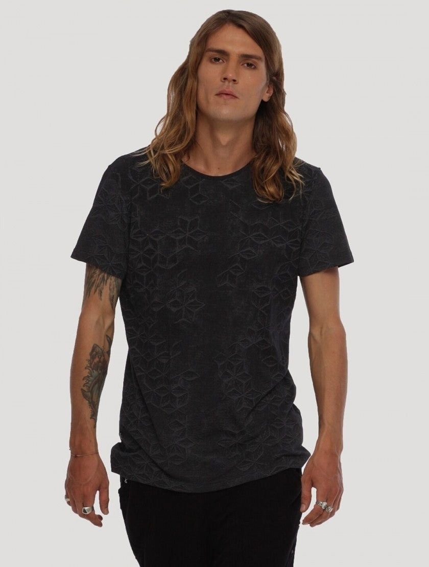 F.O.L FLOWER OF LIFE T-Shirt In Black