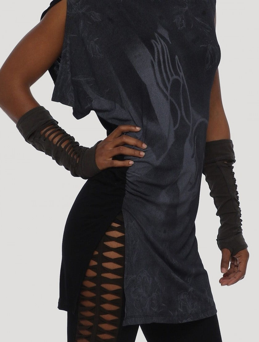 BRAIDED Gloves In Olive 2