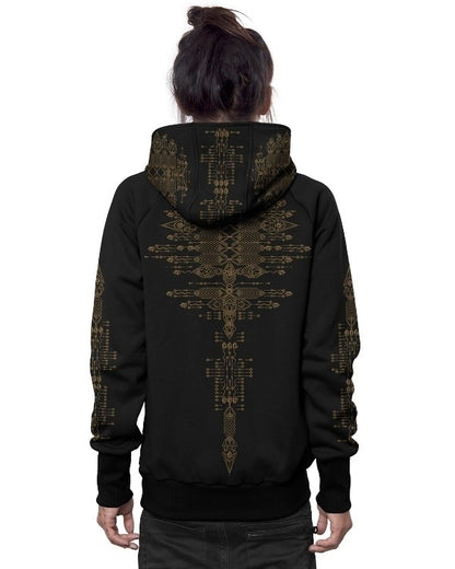 ASTARTA Hooded Jacket In Black