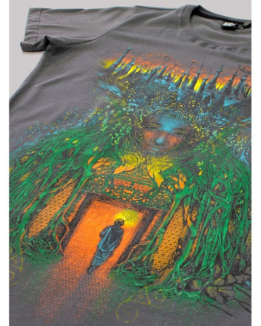 INNER FOREST T-Shirt In Dark Grey