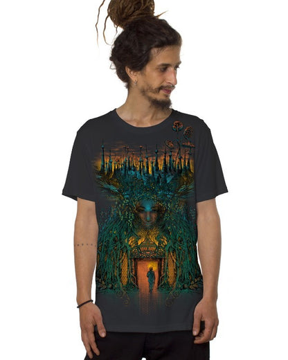 INNER FOREST T-Shirt In Dark Grey
